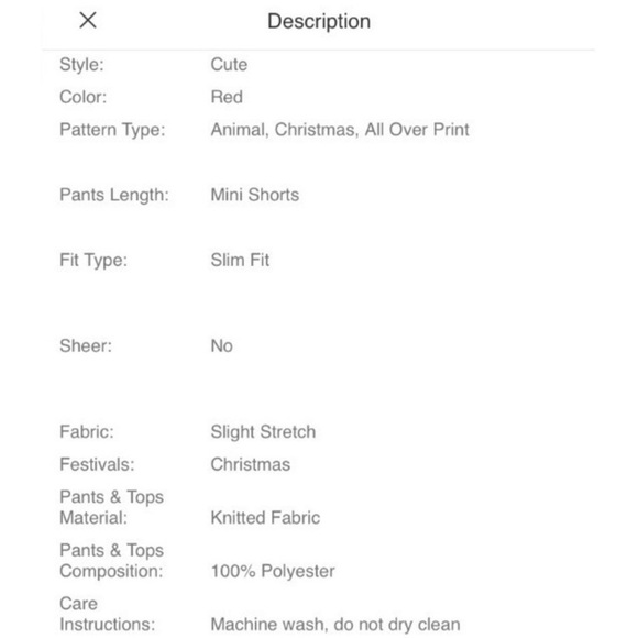 ROMWE 🎁 Plush Sherpa Fair Isle Lounge Shorts - Picture 10 of 16